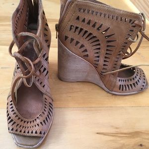 Jeffrey Campbell Rodillo Laser cut bootie